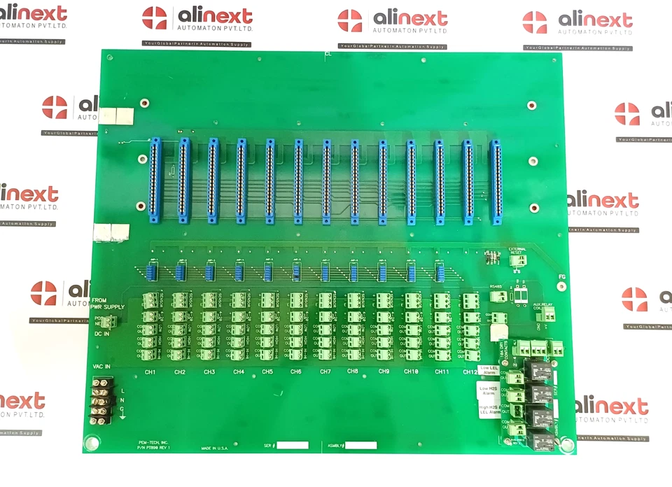 PEM-Tech PT 890 Rev 1 Pwr Supply Pcb Card PT812 Rev 2
