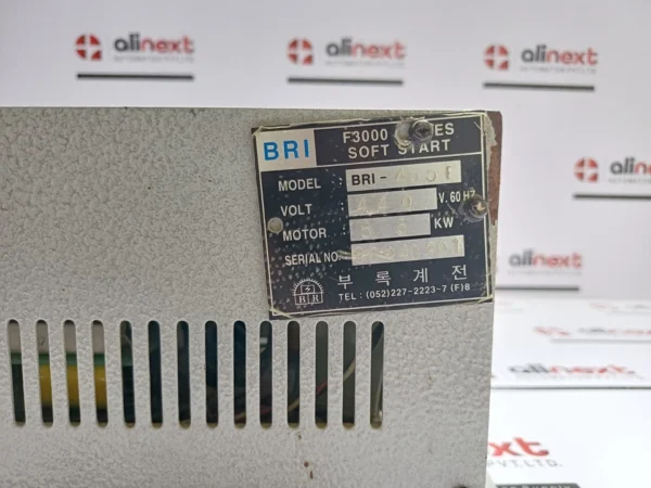 Parts for Boo Rock Instrument Soft Starter BRI-455F | F3000 Series