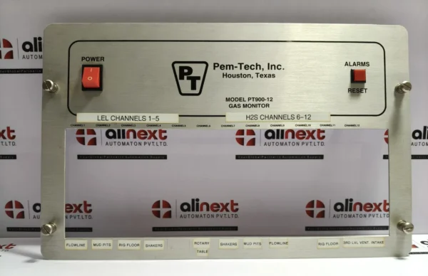 Pem-Tech PT900-12 12-Channel Gas Monitor “Frame only”