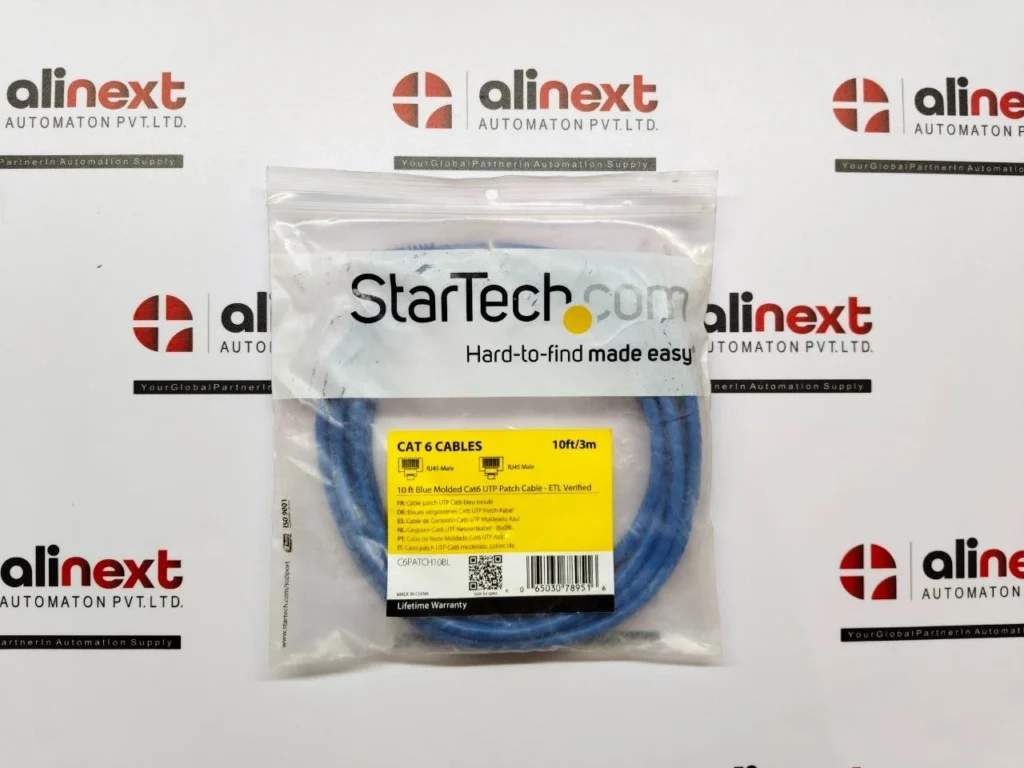 RJ 45 CAT 6 Blue Molded Cable 10 ft E151955