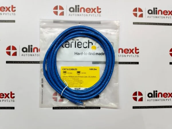 RJ 45 CAT 6 Blue Molded Cable 10 ft E151955