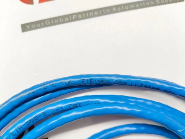 RJ 45 CAT 6 Blue Molded Cable 10 ft E151955