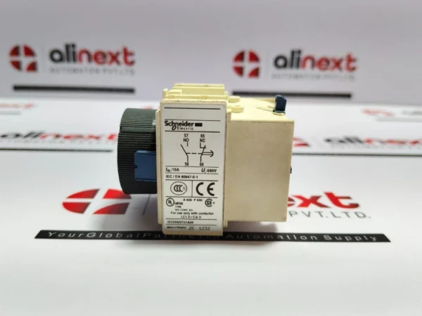 Schneider Electric TeSys D pneumatic time delay auxiliary contact block LADR4