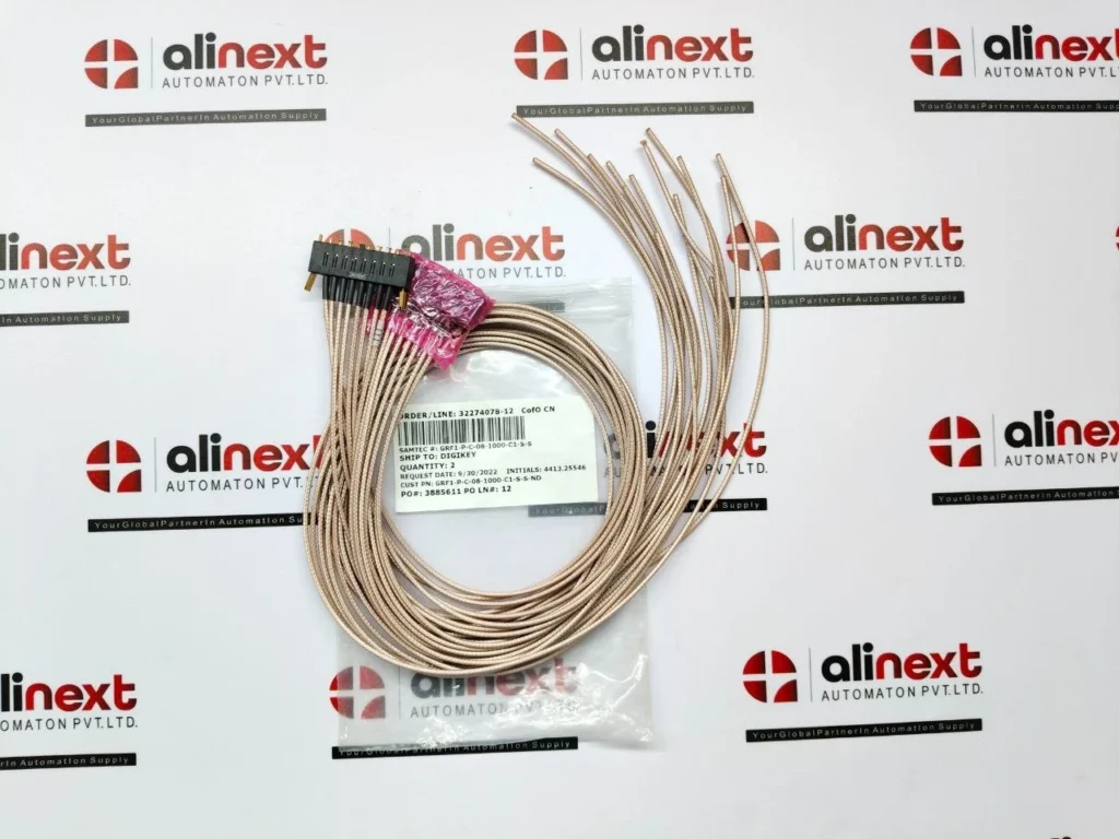 Set of 2x Samtec GRF1-P-C-08-1000-C1-S-S Coaxial Cable