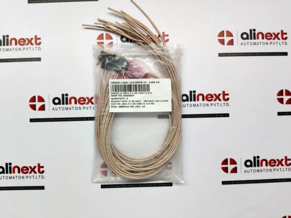 Set of 2x Samtec GRF1-P-C-08-1000-C1-S-S Coaxial Cable