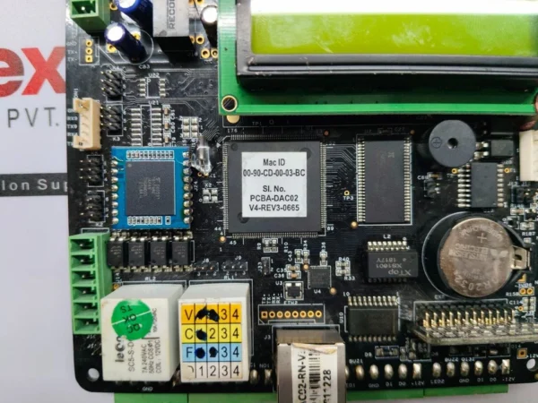 Solus DAC02-V4-REV3 Control Board PCBBA-DAC02 V4-REV3-0665