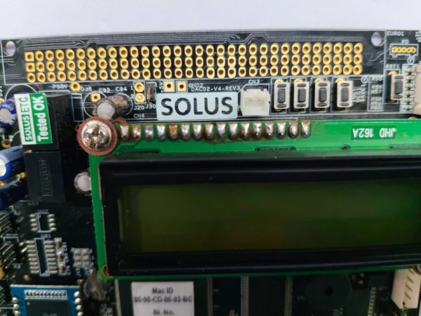 Solus DAC02-V4-REV3 Control Board PCBBA-DAC02 V4-REV3-0665