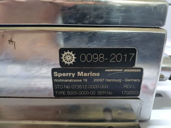 Sperry Marine Speed Log Preamplifier Type 5005-0000-00 Rev L