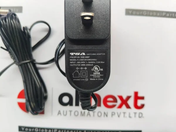 TSA FJ-SW726G08020000U Switching Adapter 100-240V ~0.6A 50/60Hz