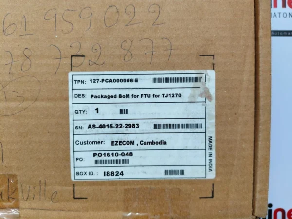 Tejas network TJ1270 MSPP module 127-PCA000006-E / 127-PCC000005-E Rev 1