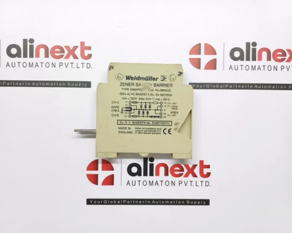 Weidmuller Zener Safety Barrier S965POS CAT NO.980822