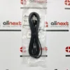 black AC power cord