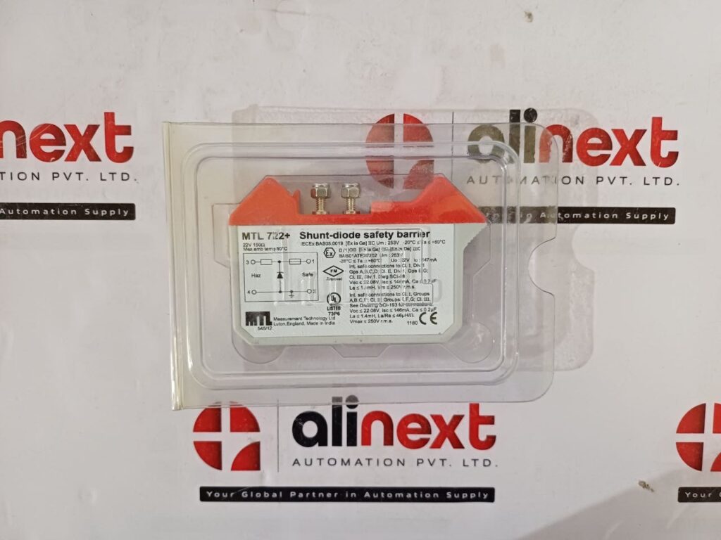 MTL Instruments MTL 722+ Shunt-Diode Safety Barrier (22V, 150Ω)