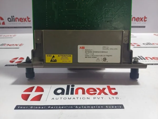 ABB INNIS21 Network Interface Module 6644762B1 REV E AT&S-NA 0716