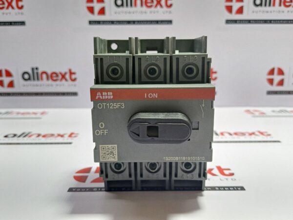 ABB OT125F3 3-pole 125A Switch-Disconnector