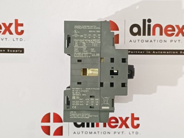 ABB OT125F3 3-pole 125A Switch-Disconnector