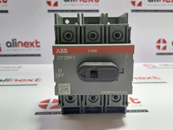 ABB OT125F3 3-pole 125A Switch-Disconnector