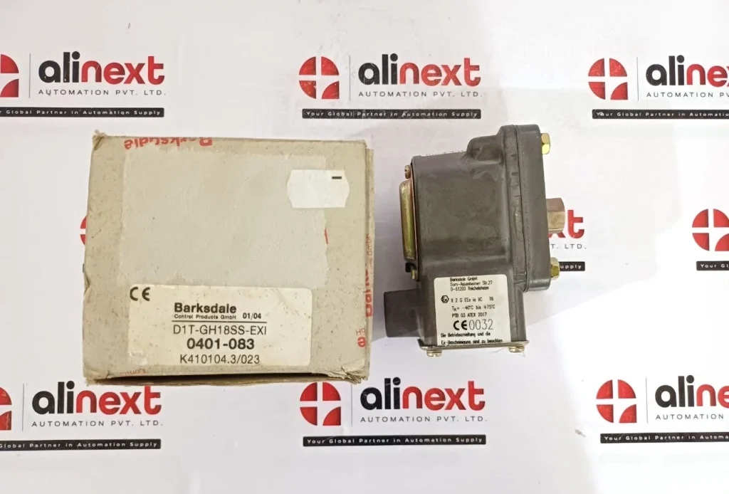 Barksdale D1T-GH18SS-EXI Pressure Switch 0401-083 ATEX Intrinsically Safe