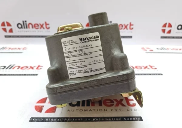 Barksdale D1T-GH18SS-EXI Pressure Switch 0401-083 ATEX Intrinsically Safe