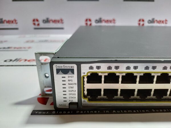 Cisco Catalyst 3750 Series PoE-48 /WS -C3750-48PS -S Ethernet Switch