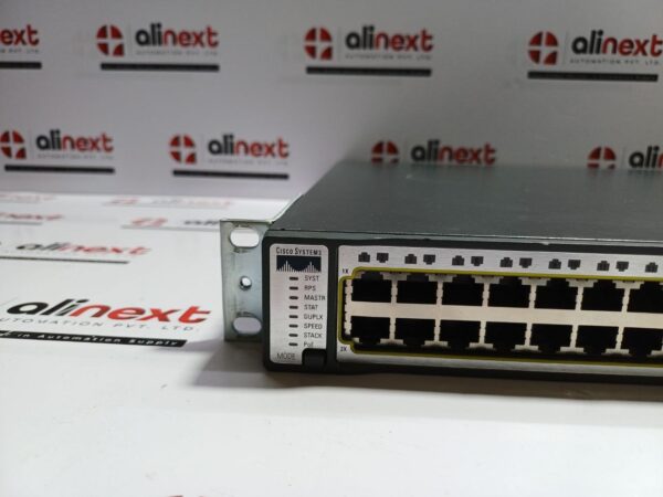 Cisco Catalyst 3750 Series PoE-48 /WS -C3750-48PS -S Ethernet Switch