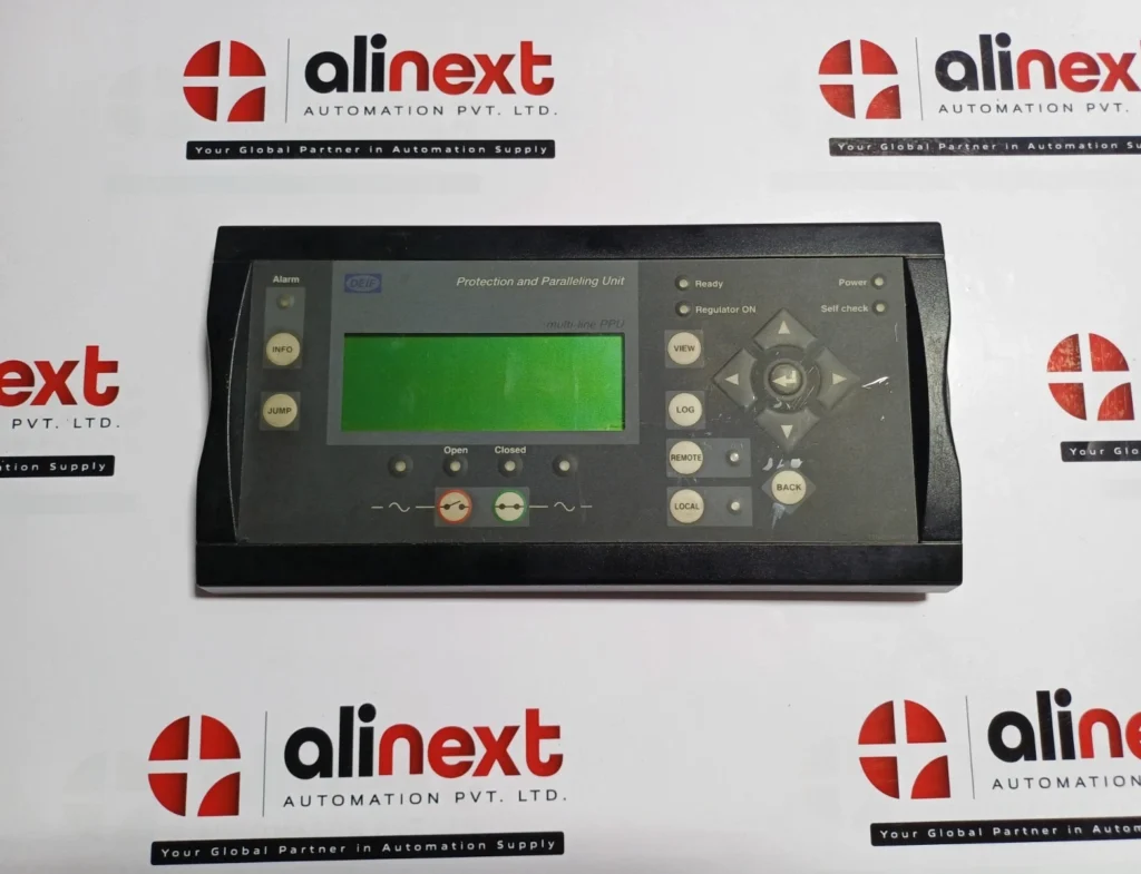 DEIF DU-2MKIII multi-line PPU Protection & Paralleling Unit Display Untested