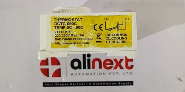 Dae Chang Electric DCTC-090C Thermostat 0°C to 90°C, 16A 220-250V