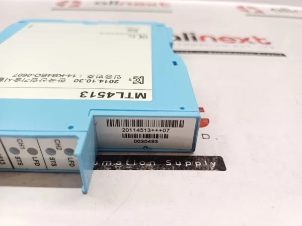 Eaton MTL4513 Proximity Detector Interface 2 Channel Switch Crouse-Hinds
