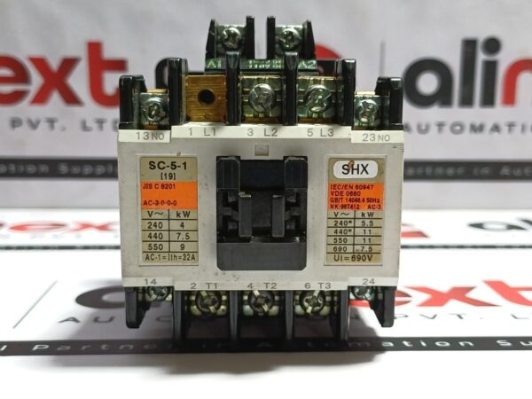 Fuji Electric SC-5-1, SC-5-1[19], SC51 Contactor 32A AC110V
