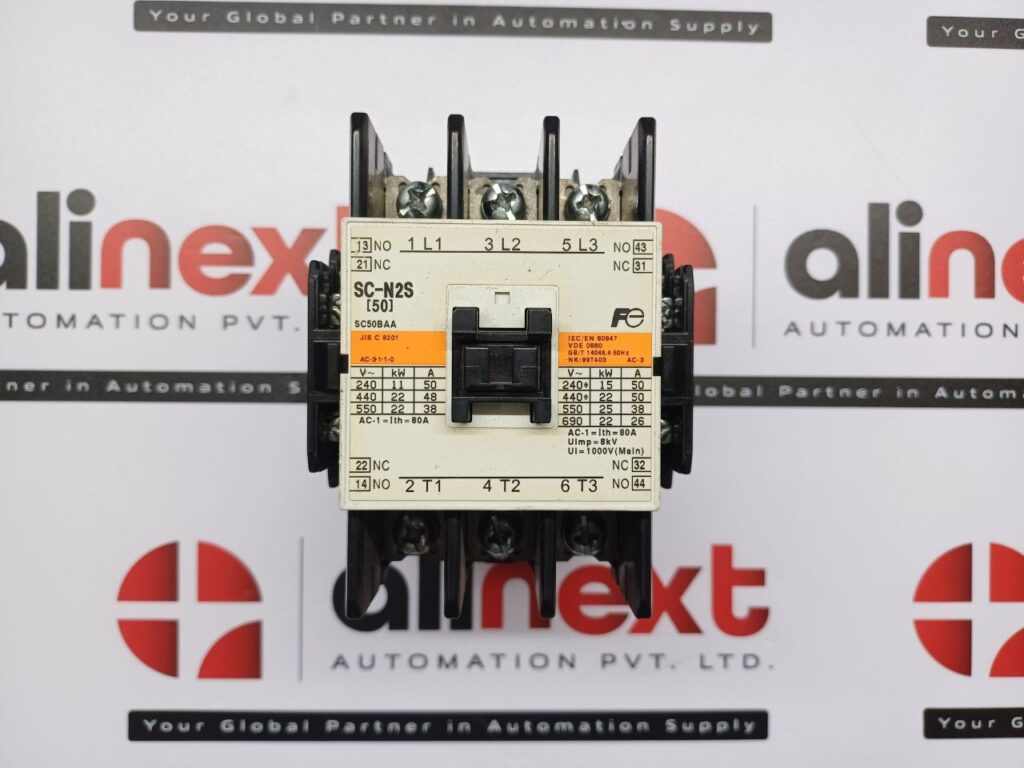 Fuji Electric SC-N2S Magnetic Contactor 8kV 80A 1000V