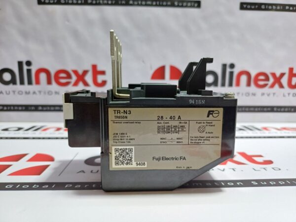 Fuji Electric TR-N3 (TR65BN) Thermal Overload Relay 28-40A 10A