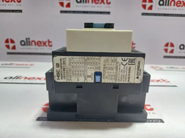 Hyundai Electric HGC-12 Magnetic Contactor 3-Pole 25A IEC EN 60947-4-1