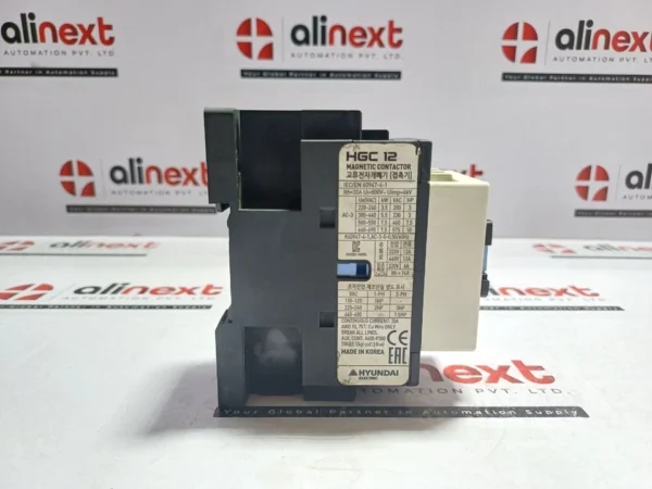 Hyundai Electric HGC-12 Magnetic Contactor 3-Pole 25A IEC EN 60947-4-1