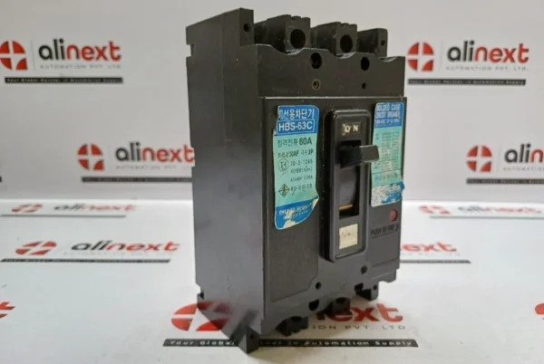 Hyundai HBS-63C 3-Pole Molded Case Circuit Breaker 660V 60A