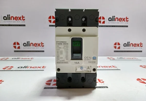 Hyundai HGM30E Molded Case Circuit Breaker 16A 3P