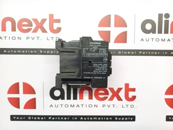 Hyundai HMX 31 Control Relay 20A 660 V 100V 50Hz 100-110v 60Hz