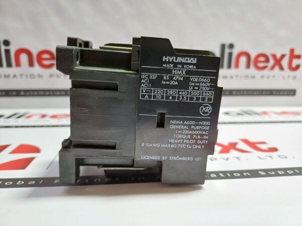 Hyundai hmx22 relay 110v 50Hz 100-110V 60Hz Coil
