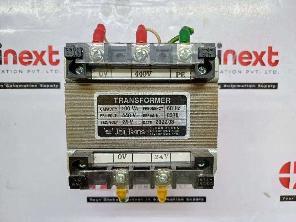 Jeil Trans 100VA Transformer 440V to 24V