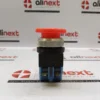 KOINO KPB30WER Red Mushroom Emergency Stop Push Button Switch 250VAC 6A