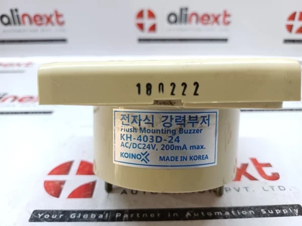 Koino KH-403D-24 Flush Mount Buzzer 24V AC DC