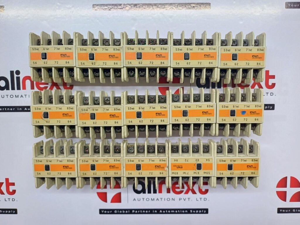 Lot of 15x Fuji Electric SZ-A22 Auxiliary Contact Block AC11 10A 100-600V