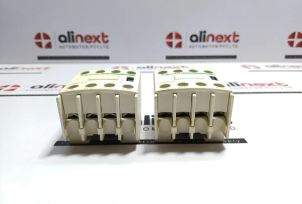Lot of 2X Schneider Electric TeSys LADN22 auxiliary contact block