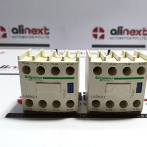 Lot of 2X Schneider Electric TeSys LADN22 auxiliary contact block