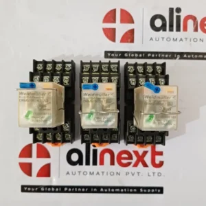 Lot of 3x Weidmüller FS 4CO RL Relay Socket DRM570024LT AU 4PDT 7A 300V