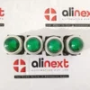 Lot of 4X KOINO KPL30-L3C Green LED Indicator Pilot Light 24V Panel Mount