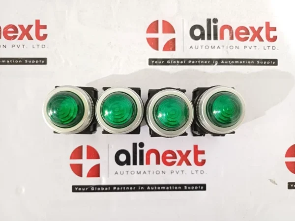 Lot of 4X KOINO KPL30-L3C Green LED Indicator Pilot Light 24V Panel Mount
