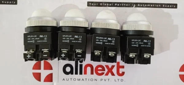 Lot of 4x Koino KPL30-L3C LED Indicator 24V 20mA