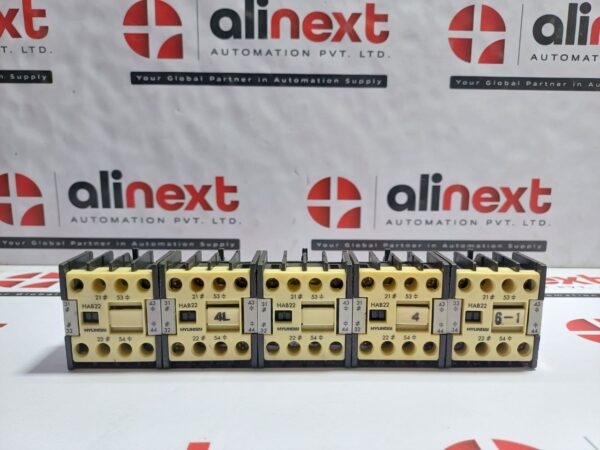 Lot of 5x Hyundai HAB22 auxiliary contact block 35A 600V AC1