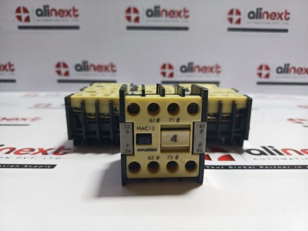 Lot of 7x Hyundai HAC13 Auxiliary Contact Block 1000V 16A 660V AC1