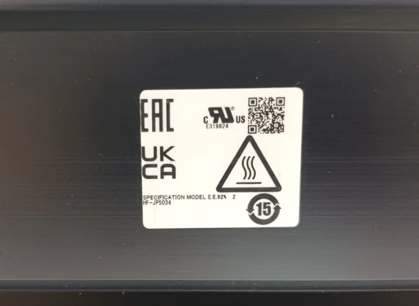 MITSUBISHI ELECTRIC HF-JP5034 AC SERVO MOTOR 3AC 252V 14A 5kW